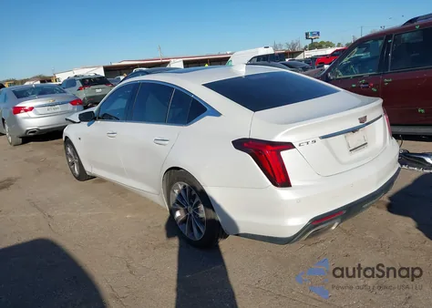 2021 Cadillac Ct5 Premium Luxury из США, поврежденный, VIN 1G6DN5RKXM0111880